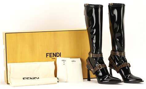 buy fendi shoes|fendi knee high patent boots.